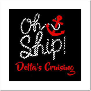 Delta Cruise shirt Posters and Art